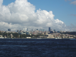 View of Istanbul from Bosporus