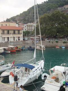 At the harbour of Navpatkos